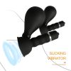 2pcs Sex Clitoris Stimulator Vibrator Nipple Sucker Breast Enlargement Brush Clit Vibrator Female Masturbator Adult Sex Products