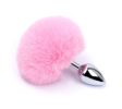 Detachable Anal Plug Real Bunny tail Smooth Touch Metal Butt Plug Tail Erotic BDSM Sex Toys for Woman Couples Adult Games