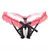 Sexy Lingerie Crotchless Women's Panties Lace Bowknot G-strings Thongs Temptation Erotic Women Underwear Intimate Underpant